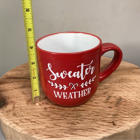 🔴 Beautiful - Large - Ceramic Crafted - Christmas Holiday Season Mug / Cup - Picture 8 of 10